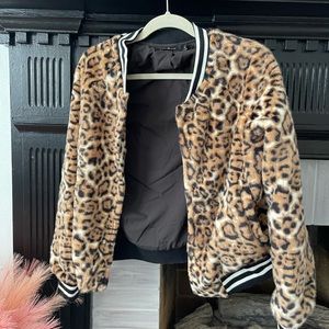 Leopard coat